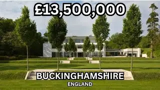&pound;13,500,000 Buckinghamshire Mansion w Pool, Spa, Gym | England Real Estate