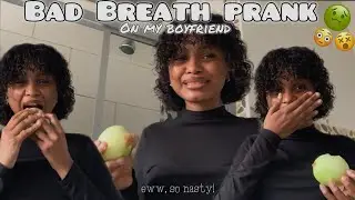 ONION BREATH PRANK ON MY BF; & This Is How He Reacted&hellip;