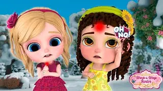 Ouch!! Princesses got a boo boo🩹| I Got Hurt Song 💕| Nursery Rhymes | Wands & Wings Junior