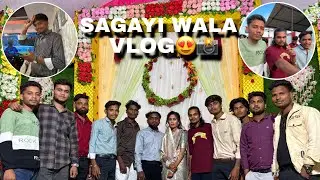 Santosh bhaiya ki sagayi wala VLOG 😍#viral #vlog #balaghat #santosh #sagayi #wedding #blog #vlogs 