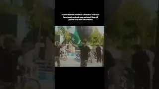 Pakistan's supporter beaten up by police #respect #indian #police #power #defence #shorts