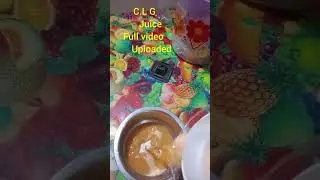15 April 2024//C.L.G Juice//Healthy juice//
