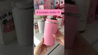 Part 1,Let&rsquo;s packing Donna 4 scoops order 🎁#gift #mystery #packing #smallbusiness #asmr #cute
