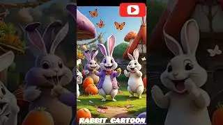 dance rabbit cartoon 🐰