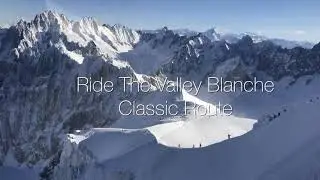 Valle Blanche Classic Route Top to Bottom Preview