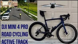 DJI Mini 4 Pro Active Track For Road Cycling Review