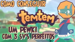 Pewki com 3 SVs perfeitos de GRA&Ccedil;A | Temtem