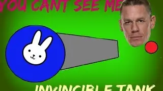 DIEP.IO INVINCIBLE TANK/NEW TANK/ STALKER GAMEPLAY