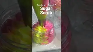 Piping video #sugarscrub #handmadesoap #pipingvideo