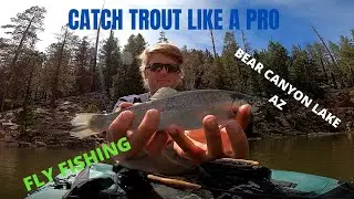 BEAR CANYON LAKE AZ TROUT FLY FISHING