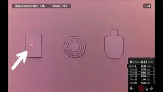 iDryfire with iMarksmanship diagnostics