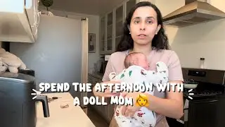 Spend the afternoon with a doll mom 👩 