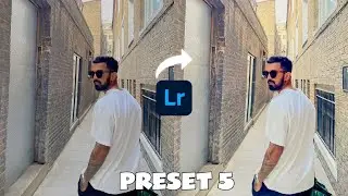 Natural & Clean Look Preset #5 | Lightroom Color Grading | Complete Tutorial ✅