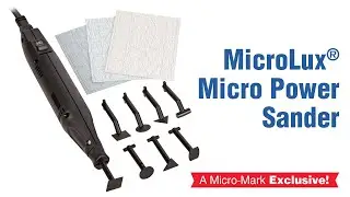 MicroLux&reg; Micro Power Sander - A Micro-Mark Exclusive