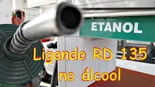 Ligando RD 135 no &aacute;lcool