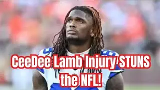 Cowboys Freeze as Lamb Suffers Scary Concussion!