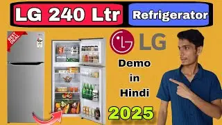 LG Refrigerator 240 Liters 2025⚡Best Double Door Refrigerator 2025🔥 |  #lg #refrigerator #fridge 