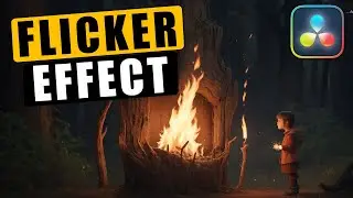 How to do FLICKER Effect in Davinci Resolve
