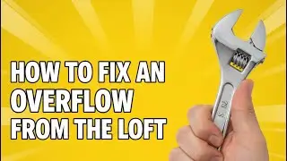 Overflow Pipe Dripping? It&rsquo;s Probably This! (Easy DIY fix!)