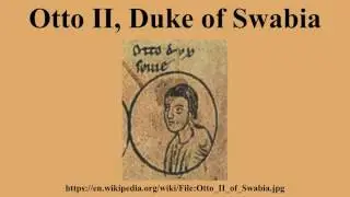 Otto II, Duke of Swabia