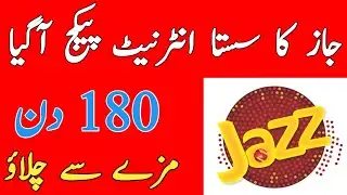 Jazz 6 Month internet package | jazz internet package 2021