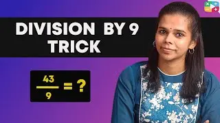 Division trick | Dividing by 9 short trick | Maths trick
