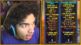 У Wizard101 СЕРЬЕЗНАЯ проблема с экипировкой Novus 160 уровня.