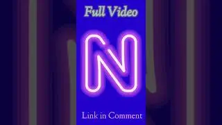Neon Letters | Free Download