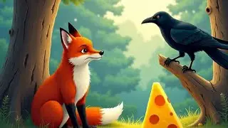 শিয়াল ও কাক।।The Fox and The Crow English Story।। English animation video। @drcreation222 