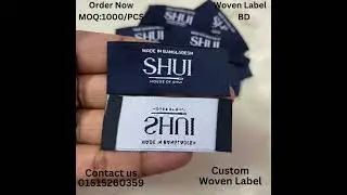 Custom Woven Labels for Clothing | Woven Label | Paper Tag Design | Manufacturing & Printing Guide.