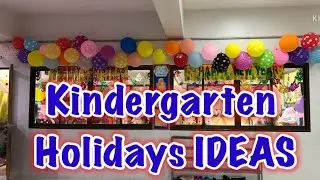 Classroom Christmas and Year End Party Decorations Ideas