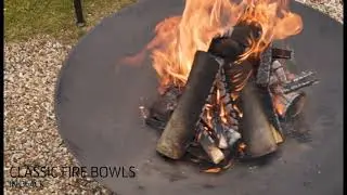 The classic fire bowl - black