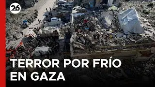 🚨 SUPERVIVENCIA EN GAZA | El invierno amenaza la vida de miles de familias en refugios improvisados