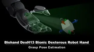DexH13 Biohand with Palm Camera | Grasp Pose Estimation & Object Recognition Using AI Vision
