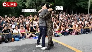 🔴Emotional Moments! Jungkook Hugged Suga Tightly When He Got Out Of Military Service