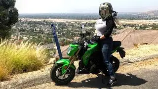 Teaching My Girlfriend How To Ride A Motorcycle