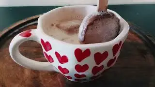 How to make Ice cream in hot coffee - quick and easy