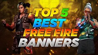 Top 5 Best Free Fire Banner Pack || manki edits road to 90 subscribers