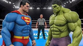 WWE 2K25 - SUPERMAN VS HULK | PS5 Gameplay 