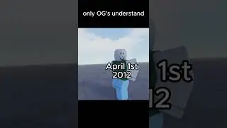 Roblox's April 1st, 2012 Incident 😶 #roblox #aprilfool #edit #og #2012 #shorts #builderman