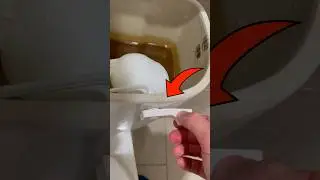 Почините сломанную ручку унитаза 💧 #шорты #сделай сам