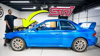 22b Subaru WRX STi Топливная система переделывается, чтобы не загорелась 🔥☠️