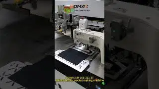 SOMAX SM-16S-311-2T full automatic pocket welting machine#sewing#sewingmachine#apparelmachine#somax