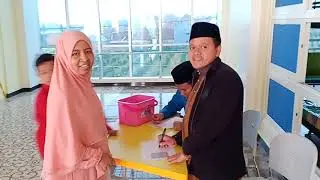 Hari pertama kak duhan mondok di pesantren Tazkia Malang