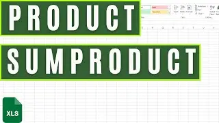 Product Formula in Excel | How to use Sumproduct | Basic Formula
