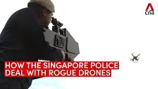 A look at the Singapore Police Force&rsquo;s counter-drone system