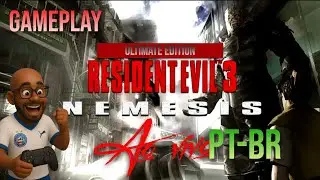 RESIDENT EVIL3 NEMESIS: Inicio de gameplay em PT-BR usando BATOCERA #widescreen