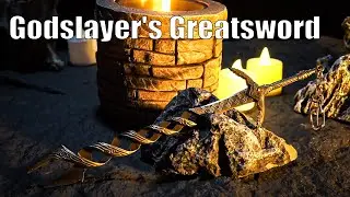 Wielding the Black Flame | A Cinematic Ritual for the Godslayer's Greatsword Replica
