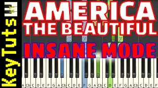 Learn to Play America the Beautiful by Samuel A. Ward - Insane Mode