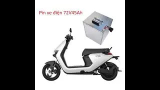 Pin xe m&aacute;y điện loại 72V45Ah loại pin 32140 đ&oacute;ng theo y&ecirc;u cầu